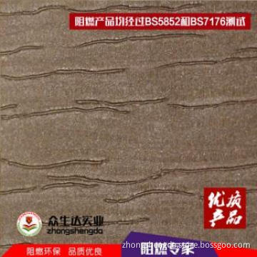 PVC leather with willow pattern